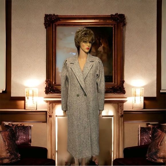 International Scene Jackets & Blazers - Pure New Wool Single Button Double Breast Coat Made in Turkey Size 5/6